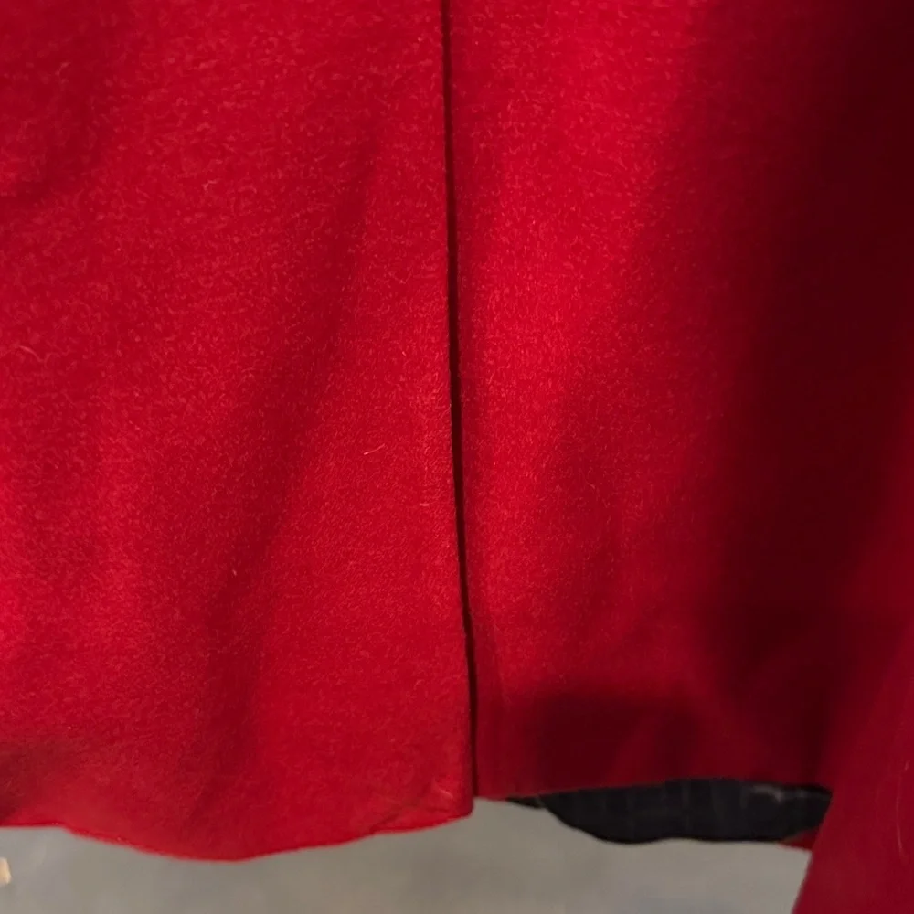 Tommy Hilfiger Red Trench Coat - Picture 5 of 8